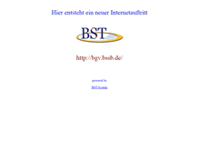Tablet Screenshot of bgv.bssb.de